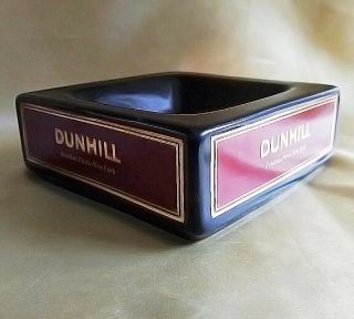 Porcelian Ceramic Ashtray Dunhill Cigar Pipe Made In England By Wade12.  5cm 4.  7 "