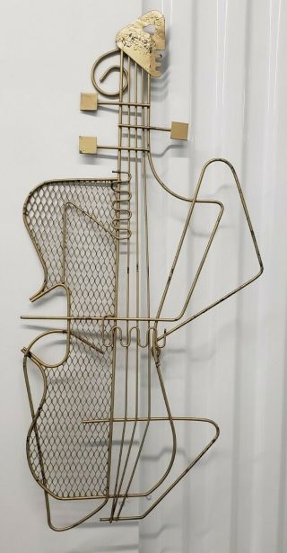 Frederick Weinberg Wire Sculpture Mid Century Danish Modern Art Rare