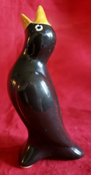 Vintage " Four & Twenty Blackbirds " Ceramic Blackbird Pie Bird Vent