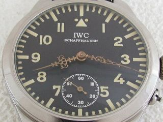 IWC Schaffhausen Laco Aviator Luftwaffe Pilots WWII Vintage Swiss Men Watch 2