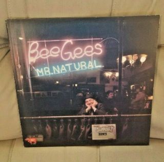 Bee Gees " Mr.  Natural " Lp 1974 Rso Records Vintage Usa Vg,  Album