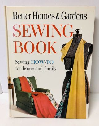 Vintage Better Homes & Gardens Sewing Book 1961 Illustrated