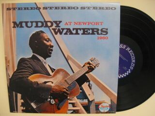 Muddy Waters At Newport 1960s - Vintage 1980s Chess -
