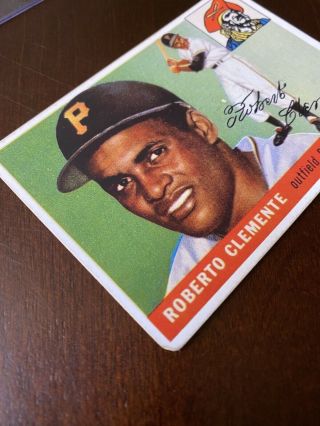 1955 Topps Roberto Clemente Pittsburgh Pirates 164 See Detail 3