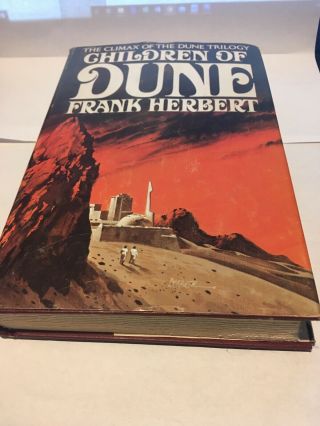 Vintage 1976 Children Of Dune Frank Herbert Hardcover Book Club Edition