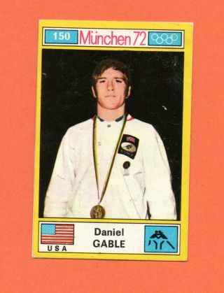 Daniel Gable Rookie Sticker Card 150 Panini Munchen 72 Olympics Games
