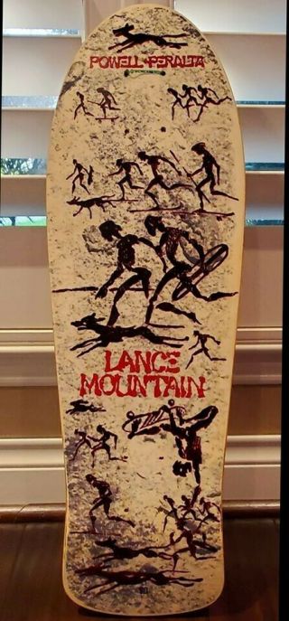 Vintage Og Powell Peralta Lance Mountain Future Primitive Skateboard