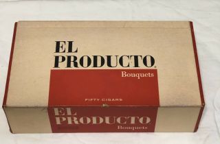 Vintage El Producto Cigar Box