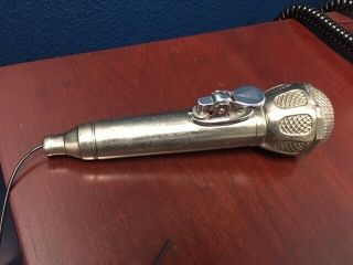 Vintage Microphone Gas Lighter Made In Japan