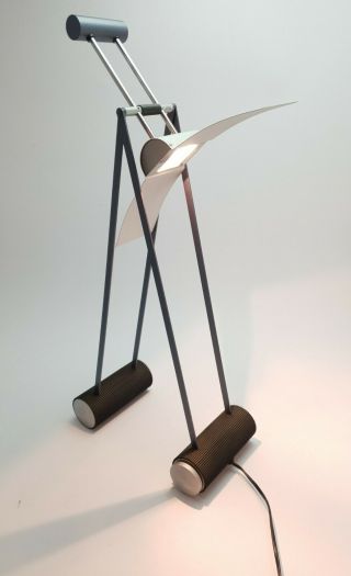 Postmodern Artemide Desk Lamp Martine Bedin Megalit Memphis Milano 1980 