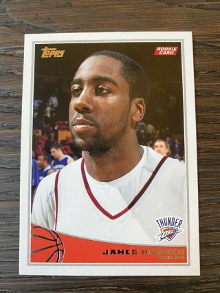 2009 - 10 Topps James Harden Rookie Card 319