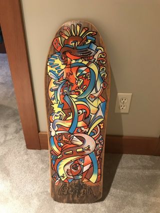 Vintage Nos Santa Cruz Hosoi Picasso Skateboard Deck