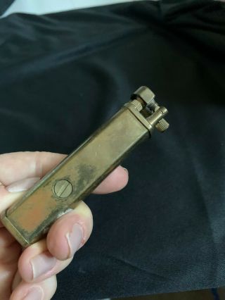 Vintage Casablanca Brass Lift Arm Lighter - Rare
