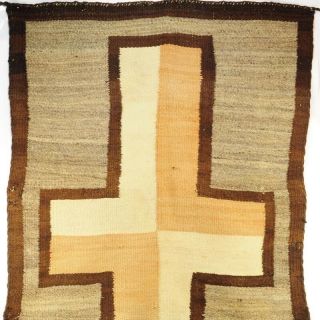 Antique Navajo Saddle Blanket Weaving Rug Ca 1900 2