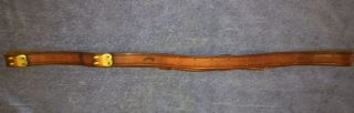 Vintage Hunter Military Style 1” Leather Rifle Sling