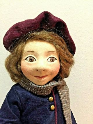 Early,  R.  John Wright Felt Character Doll 1980 - 81,  Marion