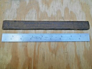 Vtg.  Brown & Sharpe No.  300 Rule,  9 " With Paper Sleeve