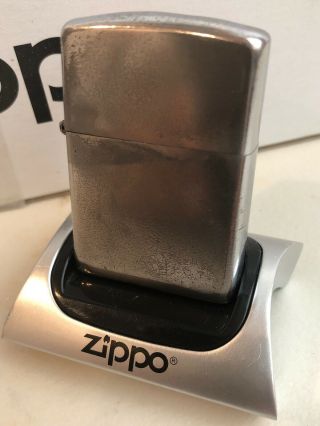 Vintage Zippo Lighter 1950 - 1957 Pat 2517191 Made In U.  S.  A.  Bradford Stock Z42