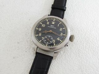 Iwc Schaffhausen Laco Aviator Luftwaffe Pilot Wwii Vintage 1939 - 1945 Swiss Watch