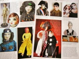9p History Article - Antique Art Deco French Boudoir Dolls 2