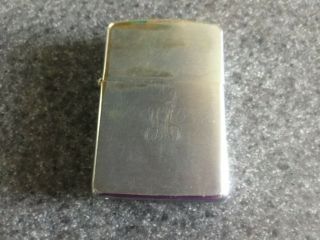 Vintage Zippo Pocket Lighter Pat.  251791 C.  1950 - 1957 Collectible Bradford,  Pa