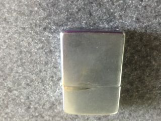 Vintage zippo pocket lighter pat.  251791 c.  1950 - 1957 collectible Bradford,  PA 2