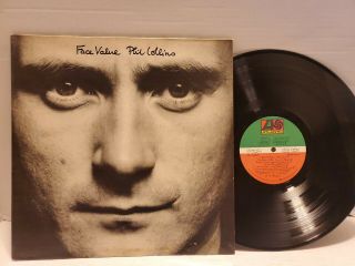 Vtg Phil Collins Face Value 1981 Lp Vinyl Sd16029 Air Tonight