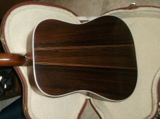Lo Prinzi Vintage Dreadnaught acoustic guitar (Martin D35 style) 3