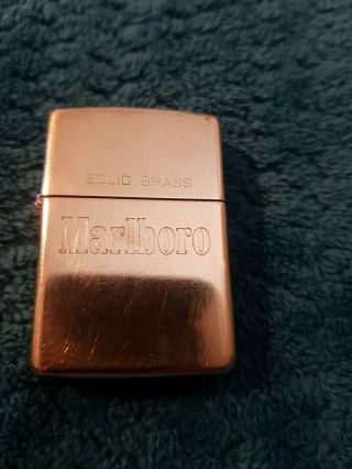Vintage Brass Zippo Lighter 1932 - 1991 In Order See Photos/desvription.