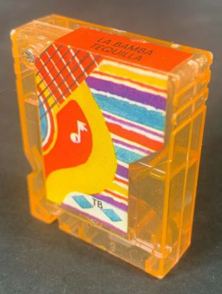 Vintage 1988 Fisher Price Pocket Rockers La Bamba / Tequila Cassette