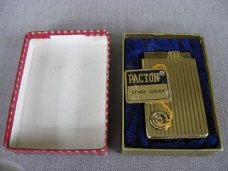 Vintage,  (1960s) Pacton Sony - Lite Musical Lighter W Box.