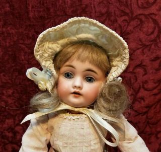 Antique German Bisque Head Doll Kestner 143 Org Marked Kestner Body 13 Inch Cute