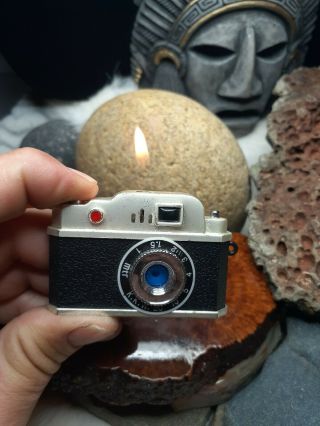 Vintage Rare Spy Camera Cigarette Lighters Cont Lite Occupied Japan