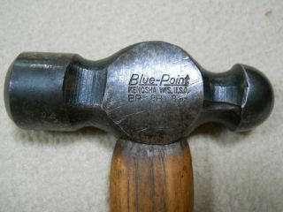 Vintage Blue Point 8 Oz Ball Pein Peen Hammer Bp8b