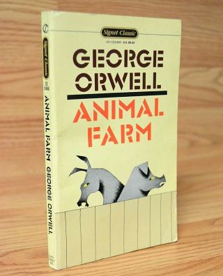 Vintage Animal Farm By George Orwell (1986,  Paperback) Signet Classic