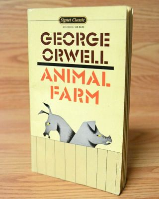 VINTAGE Animal Farm by George Orwell (1986,  Paperback) Signet Classic 2