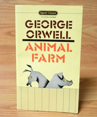 VINTAGE Animal Farm by George Orwell (1986,  Paperback) Signet Classic 3