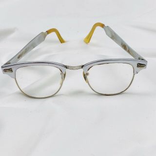 Vintage Metal Frame Glasses Cool Unisex