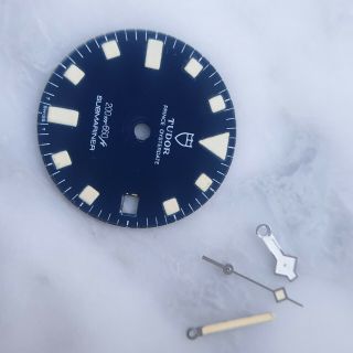 Tudor Submariner Snowflake 9411 Blue Dial And Hands - Project 100