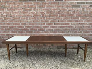 Mid - century modern coffee table by Merton Gershun for American of Martinsville 2