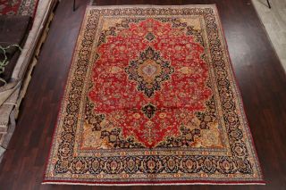 Vintage Floral Ardakan Area Rug Classic Oriental Hand - Knotted Wool 10x12 Carpet 2