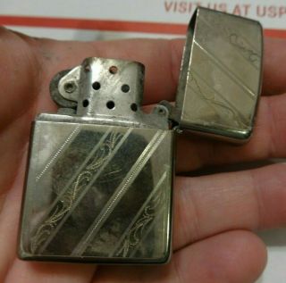 1994 Zippo Lighter Silver Plated