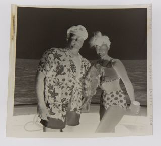 Bettie Page 1954 Camera Negative Bunny Yeager W/ Copyright Transfer Grouper Fish 3