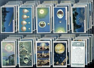 Tobacco Card Set,  Wd & Ho Wills,  Romance Of The Heavens,  Star,  Planet,  Astrology,  1928