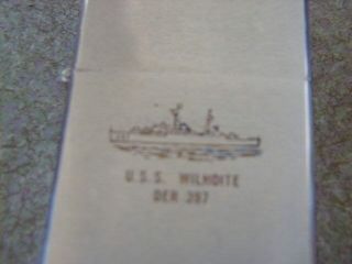 OLD 1968 VIETNAM ERA ZIPPO LIGHTER USS WILHOITE DER 397 2