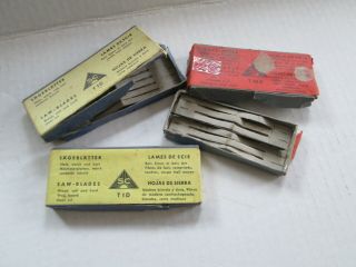 Vintage Scintilla S.  A.  Lesto Jigsaw Blades,  Switzerland