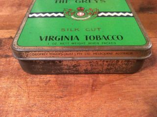 The Greys Silk Cut 1 Oz Tobacco Tin Australian 3