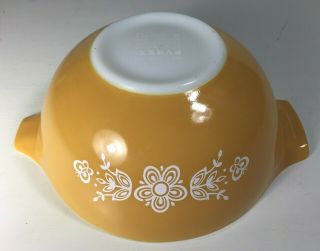Vintage Pyrex Butterfly Gold Mixing Bowl 442 1 1/2 Quart