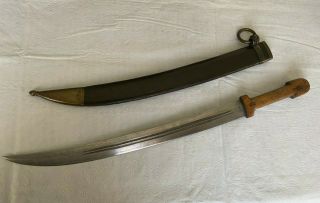 Antique 1909 Imperial Russian Army Bebut Kinjal Artillery Dagger Sword Rare Wwi
