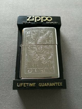 Vintage 1999 Marlboro Cigarettes Venetian Zippo Lighter